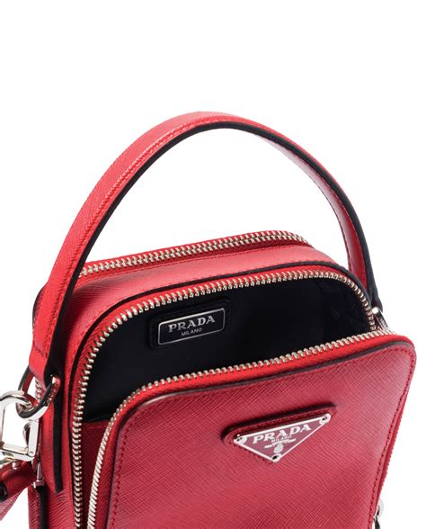 red prada saffiano crossbody bag|saffiano leather handbag.